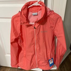 Columbia switchback rain jacket.